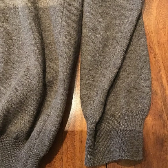 Holt Renfrew Mock Neck Wool Blend Sweater - Picture 4 of 4